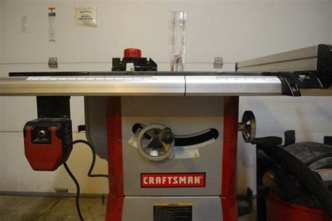 Review Craftsman 10 Contractor Table Saw Model 21833 Review By