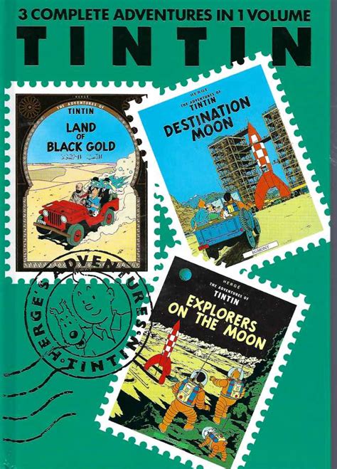 Tintin Land Of Black Gold Destination Moon Explorers Of The Moon 3