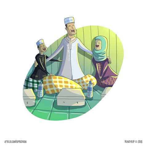 Kilasan Ramadhan An Illustration Series On Behance