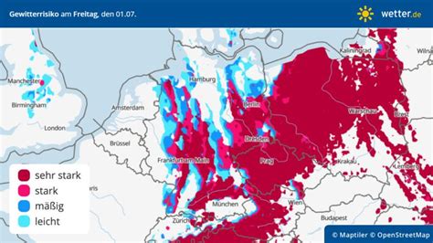 Unwetter Fahrplan Deutschland In Den Juli Hitze Endet In
