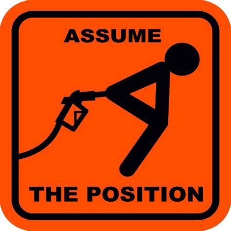 Assume The Position Sticker The Car Stickersmag