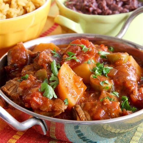 Cook over a medium heat for a further 3 to 4 minutes, or until meat is browned. Slow Cooker Spanish Beef Stew Recipe - Recipes A to Z