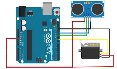 Ultrasonic Sensor With Stepper Motor Arduino Code