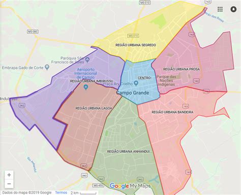 Bairros De Campo Grande Ms