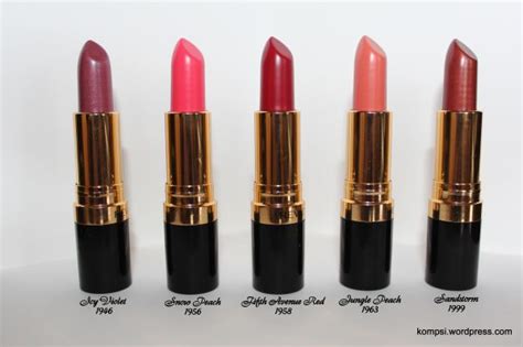 Revlons Legacy Collection Lipsticks Lipstick Collection Lipstick