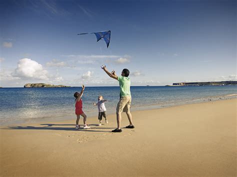 Beach Kite Flying Peninsula Kids