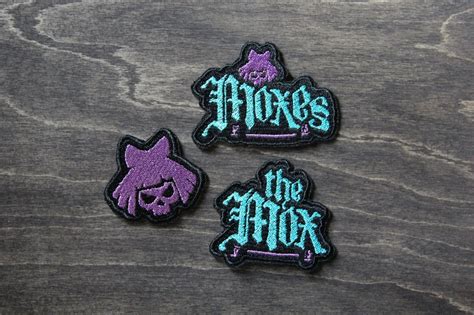The Mox Gang Patch Cyberpunk 2077 Iron On Embroidery Patch Etsy