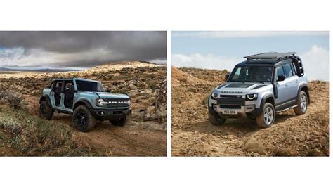 2021 Ford Bronco Vs 2020 Lr Defender Off Roading Capability And Utility