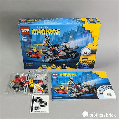 Lego Minions 75549 Unstoppable Bike Chanse Review 3 The Brothers