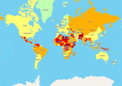 Scandinavian Countries On World Map Current Red Tide Florida Map