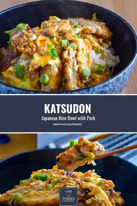 Katsudon Japanese Steak Rice Bowl Recipe Recipe Asian Recipes Recipes Easy Japanese Recipes