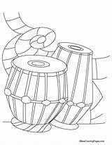 Tabla Coloring Pages Kids Sheets Printable Bestcoloringpages Printables Choose Board sketch template