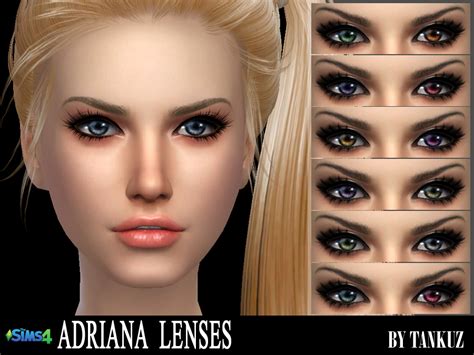 Tankuz Sims 3 Blog The Sims 4 Adriana Lenses By Tankuz