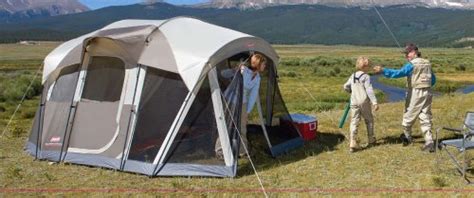Coleman Weathermaster 6 Person Screened Tent Camp Stuffs