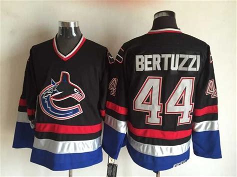 The vancouver canucks are a major league hockey team based in vancouver, bc playing in the national hockey league from 1970 to 2021. New Canucks 44 Todd Bertuzzi Black CCM Jersey cheap sale
