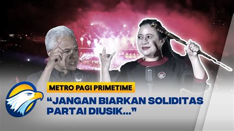 Pesan Puan Kepada Kader Soal Hubungan Megawati Dan Presiden Joko Widodo Youtube