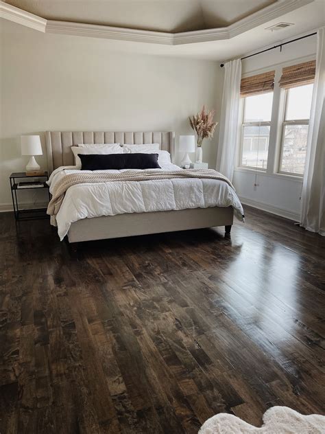 The Look Of Adding Hardwood Floors In Primary Bedroom Life Love Larson