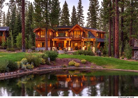 Martis Camp Swabackpartners Lake Tahoe Houses Lake House Luxury