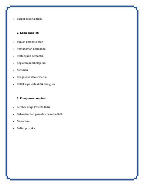 Contoh Modul Ajar Dan Cara Membuat Modul Ajar Mukhid Iza Page 3