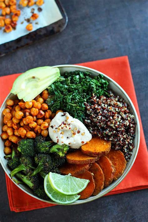Roasted Veggie Quinoa Bowl I Love Vegan