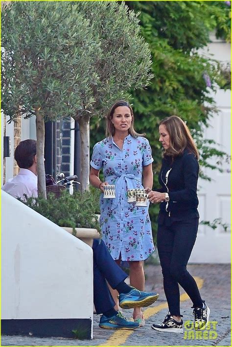 Pregnant Pippa Middleton Enjoys Tea Time With Hubby James Matthews And In