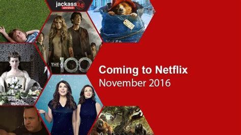 November 2016 New Netflix Releases Whats On Netflix