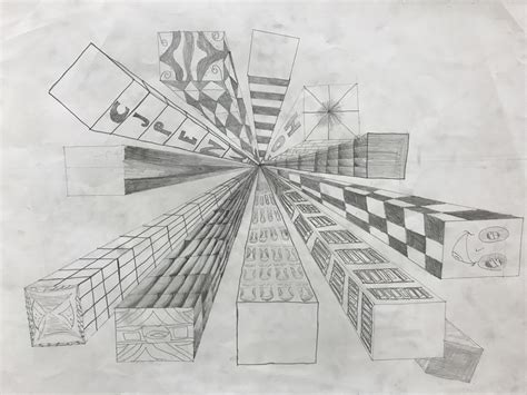 One Point Perspective Cities Mrs Atkinson