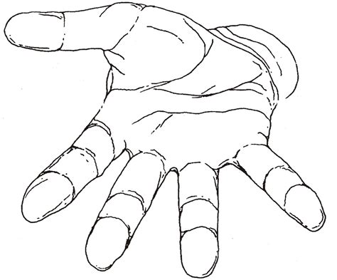 How To Draw A Hand Reaching Out Towards You