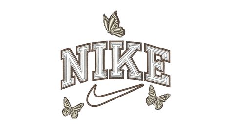 10 Nike Double Outline Butterfly Lover Conception De Etsy