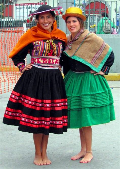 Trajes Peruanos Traditional Peruvian Dress Peruvian Dress Peruvian Clothing