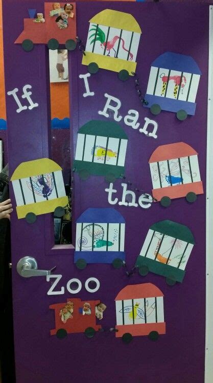 Seuss' if i ran the zoo?! Dr. Seuss preschool door, infant door, daycare, If I Ran ...