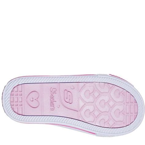 Skechers Twinkle Toes Itsy Bitsy Shoes Infant Girls Canvas Low
