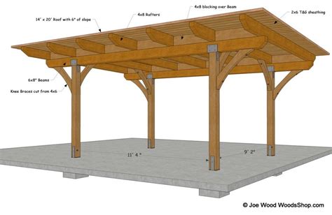 Patio Cover Plans Woods Shop Creative Builders