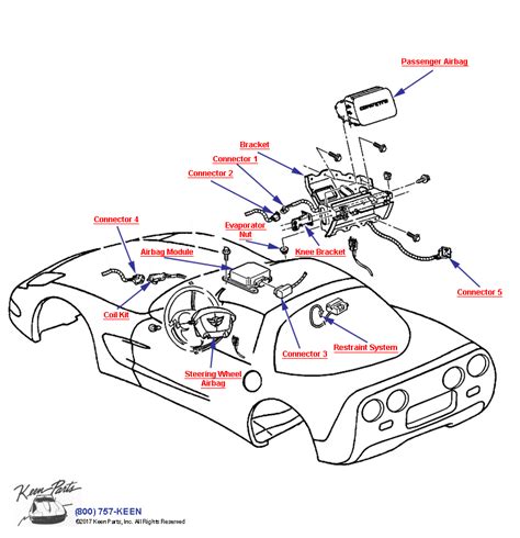 Keen Corvette Parts Diagrams