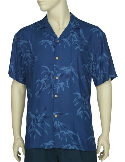 Bamboo Hawaii Aloha Rayon Shirt Shaka Time Hawaii Clothing Store