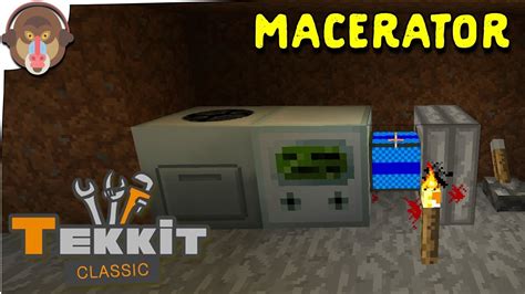 Minecraft Tekkit Classic Modpack Macerator Part 2 Youtube