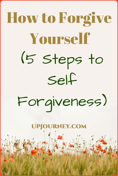 How To Forgive Yourself 5 Steps To Self Forgiveness Forgiving