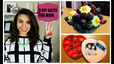 It's weird that you get gifts on your birthday. 3 DIY Gifts for Mom - YouTube