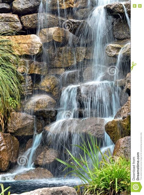 Silky Waterfall Stock Photo Image Of Silky English 76486584