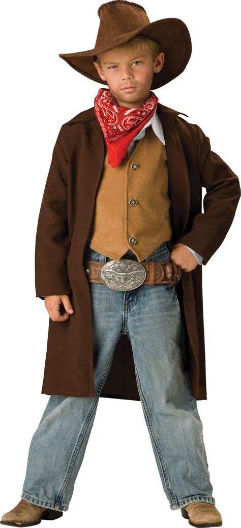 Cowboy Costumes Trick Or Treat As Boys Rawhide Renegade Cowboy Kids