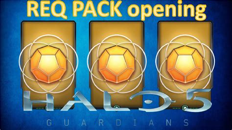 Halo 5 Req Pack Opening Legendary Youtube