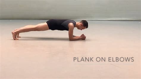 Plank On Elbows And Progressions Youtube