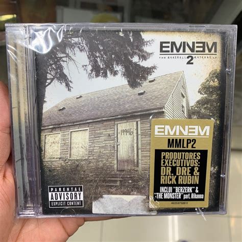 Cd Eminem Mmlp2 Original Lacrado Pronta Entrega Mercado Livre