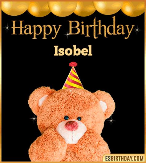 Happy Birthday Isobel  🎂 Images Animated Wishes 28 S