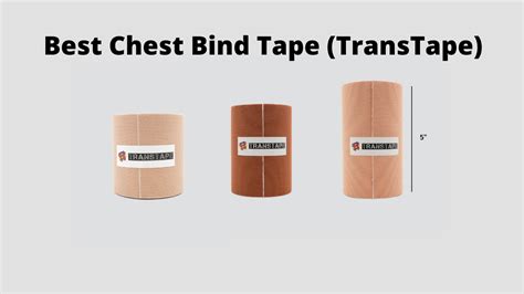 Chest Bind Tape For Trans Guys Popular Transtape For Transmen