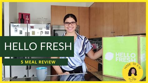 2021 Hello Fresh Review 5 Days 5 Meals Youtube
