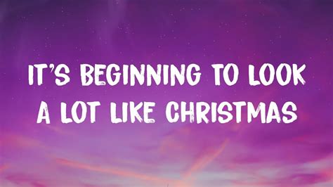 Meghan Trainor It S Beginning To Look A Lot Like Christmas Lyrics Youtube