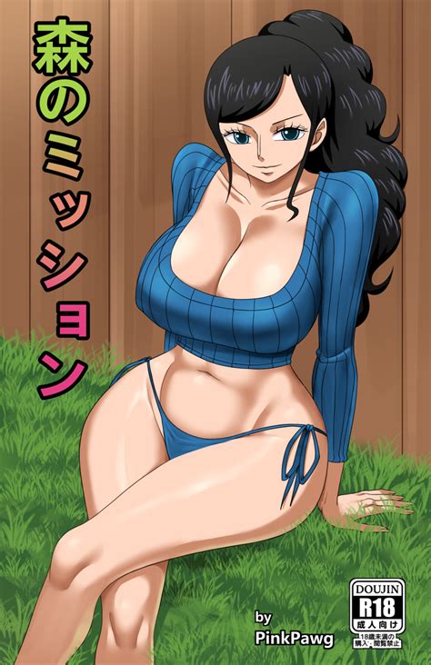 Pinkpawg Nico Robin One Piece Absurdres Highres Girl Bikini