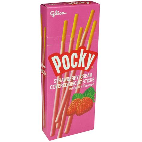 Pocky Strawberry 33g Plus Candy
