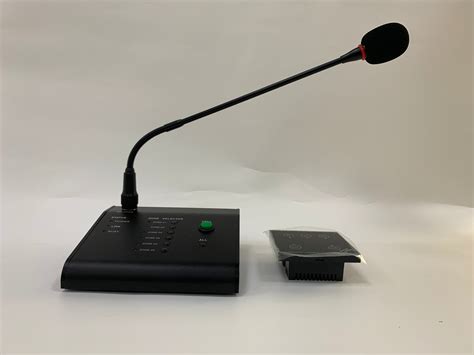 6 Zone Remote Call Paging Microphone For Matrix Amplifier China